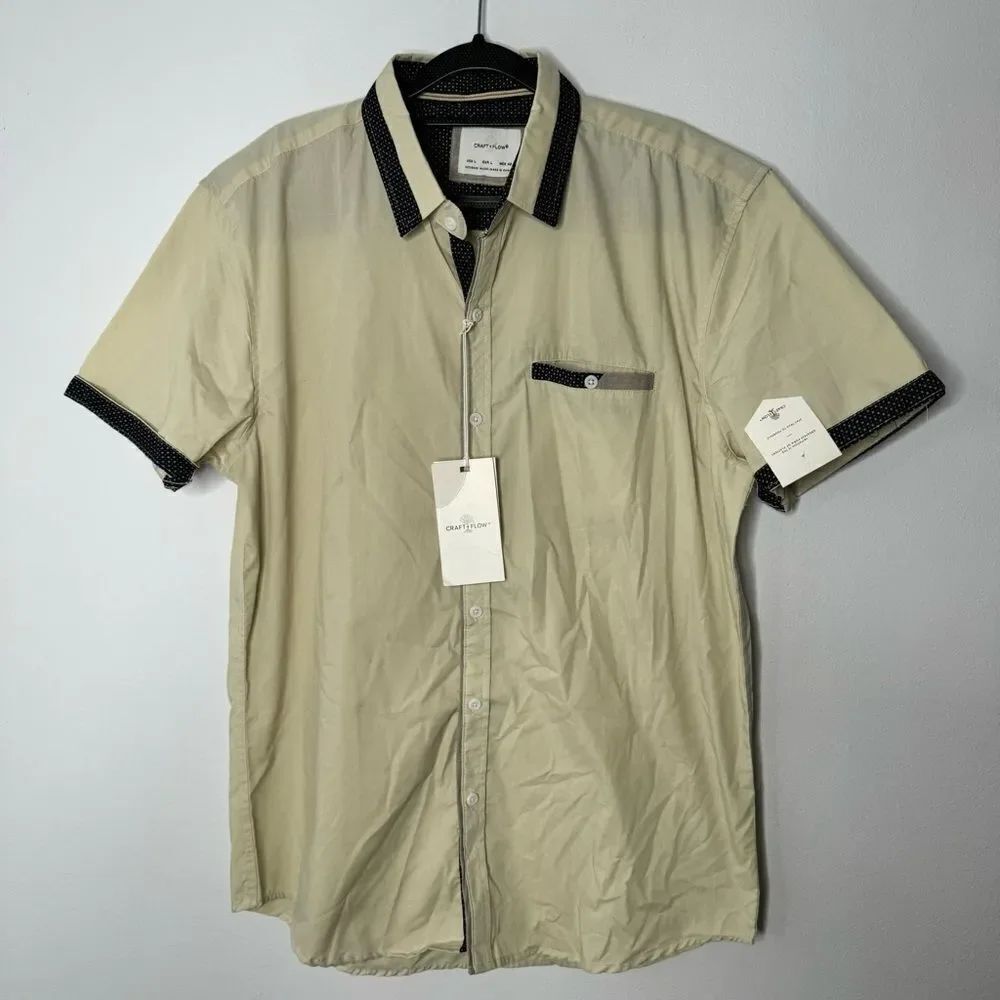 craft + flow mens shirts size large